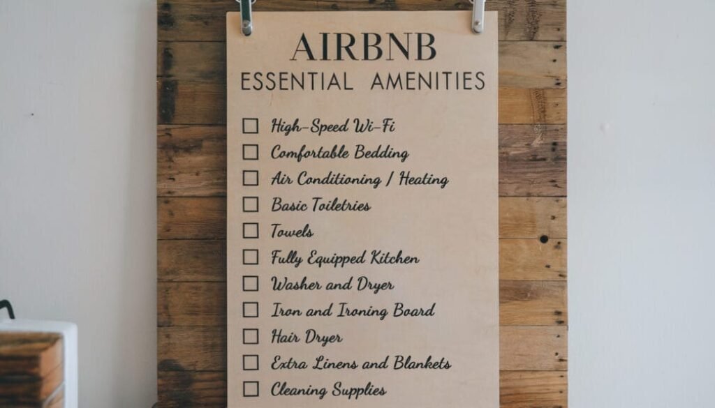 Airbnb Essentials Checklist