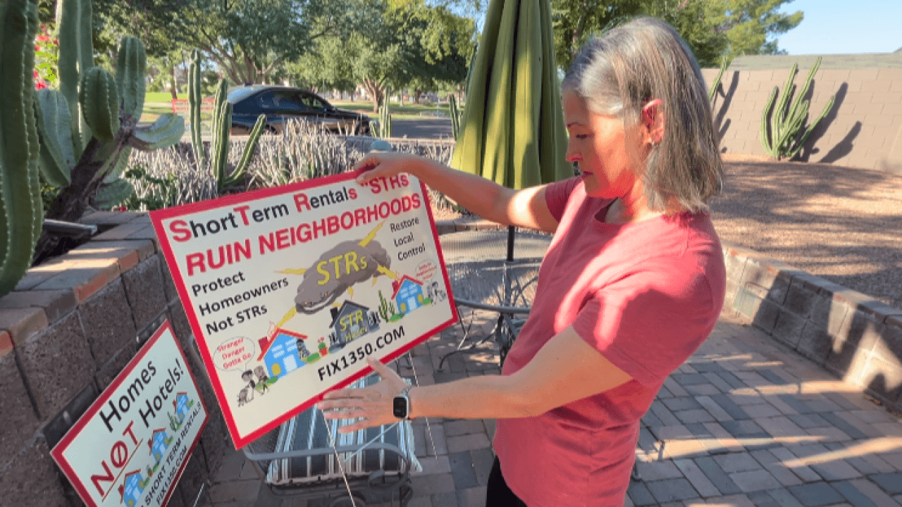 Scottsdale Residents Rally for Homes, Not Hotels They're Worried About Short-Term Rentals