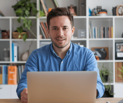 a-photo-of-an-airbnb-host-sitting-at-a-desk