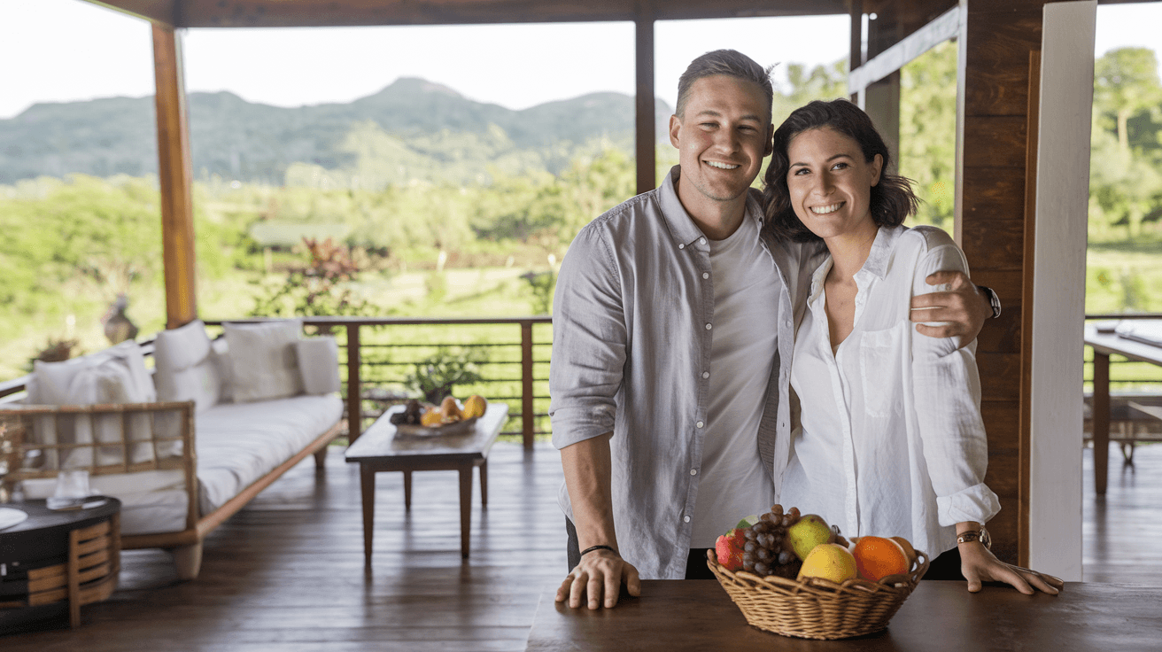 a-photo-of-two-happy-guests-at-a-beautiful-airbnb