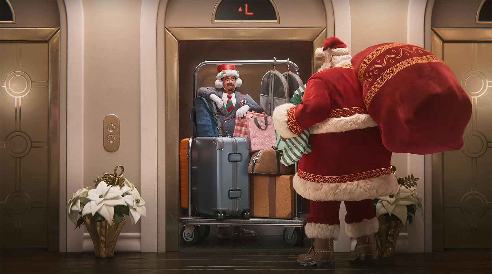 Airbnb Christmas campaign 2024